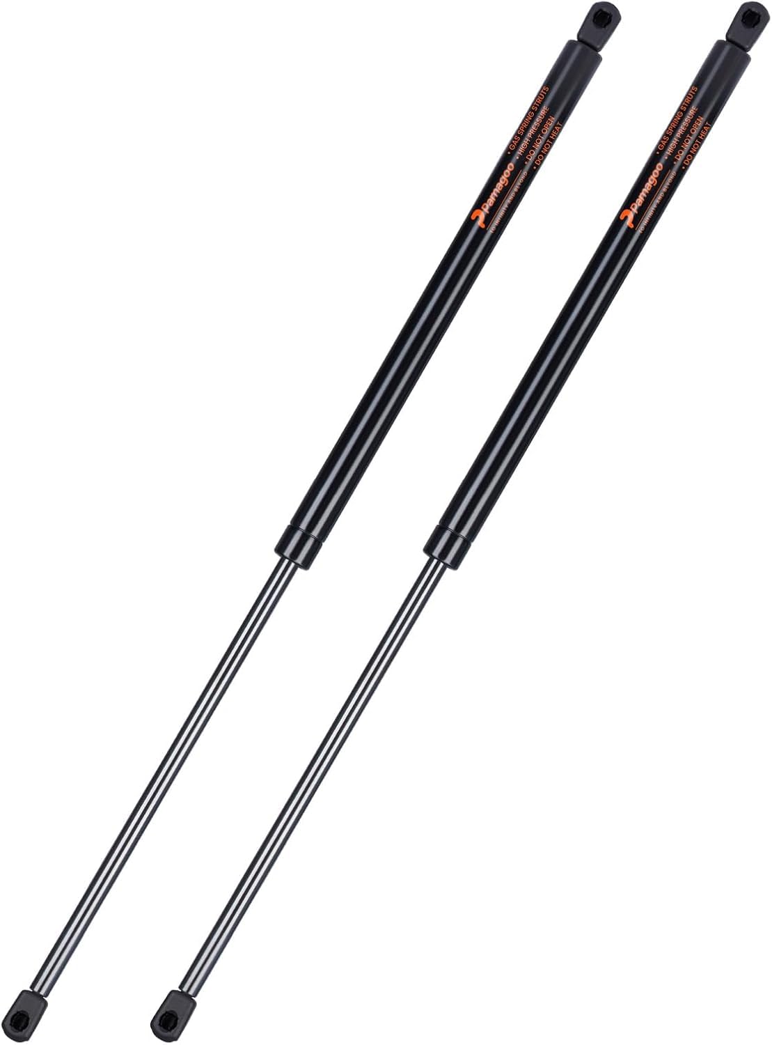 Photo 1 of C16-20877 23 inch 37 lbs Gas Strut Shocks Lift for RV Motorhome Side Bay Door Leer Camper Shell Pickup Truck Cap Topper Canopy Glass Door Hatch Back Window Bed Cover, 23" Gas Spring by PAMAGOO 2 Pack
