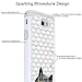 Samsung Galaxy On7 2016/ On Nxt / J7 Prime G610 Case, Fincibo (TM) Dual Layer Shock Proof Hybrid Hard Protector Cover Anti-Drop Silicone Star Studded Rhinestone Bling, Blue Gray British Shorthair Cat