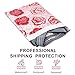 UCGOU Poly Mailers 10x13 Inch Red and Pink Roses Designer 100 Pack Patterned #4 Shipping Bags Mailing Envelopes Self Seal Waterproof and Tear Proof Boutique Postal Small Business for Clothes