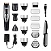 Paladou Mens beard trimmer kit, Electric Cordless Hair Clippers, Professional Mustache Razor & Body Shaver For Men Sideburn Grooming Best Gift Set, Multi-functional Waterproof LED Rechargeable
