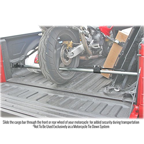 Rage Powersports 46"-61" Heavy Duty Adjustable Ratcheting Cargo Bar