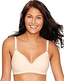 Hanes Women's Ultimate Smooth Inside and Out Foam Wirefree, Porcelain, Small