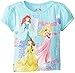 Disney Girls' Princess Group Shot Short-Sleeve Bubble T-Shirt