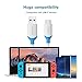USB Type C Cable, iClever 7.2ft USB A 3.1 to Type C Cable, Fast Charging and Data Sync Cable for MacBook, Samsung Galaxy Note 8, S8, S8+, Nintendo Switch, Google Pixel, Nexus 6P 5X and More, White