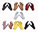 Women's Genuine Leather Full-finger Driving Gloves- Lambskin
