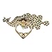 HuntGold Rotated Universal Peacock Shape Desk Stand Phone Finger Ring Grip Clasp Holder Colorful
