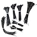 Electriduct Nylon Cable Tie Kit - 650 Zip Ties - Assorted Lengths 4