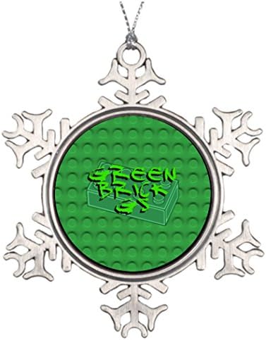 Memy Isole Personalised Christmas Tree Decoration Deluxe Brick Gs Xmas Decoration