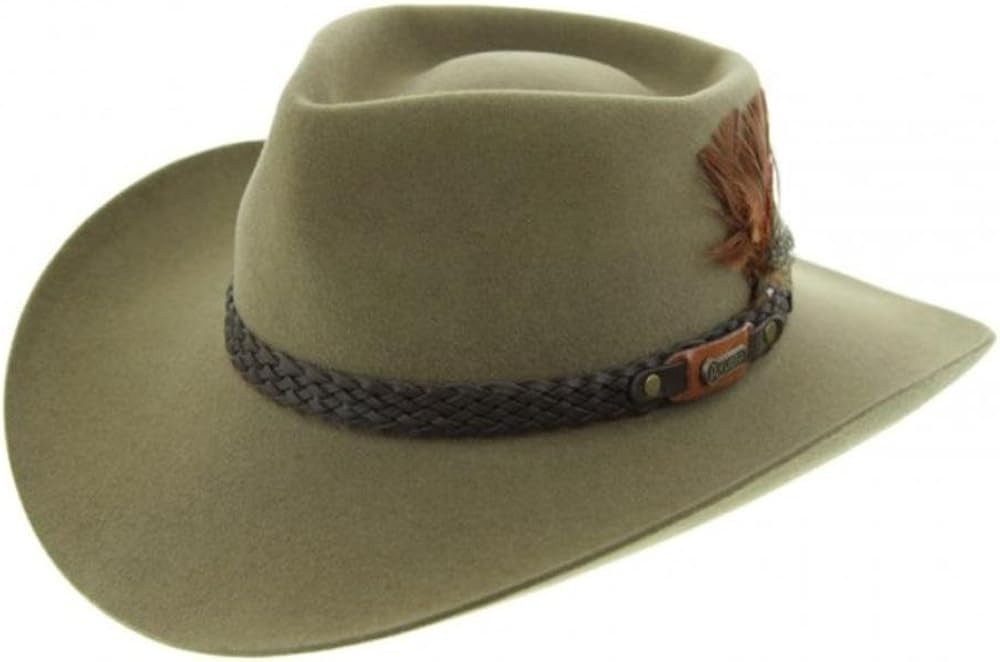 akubra snowy river felt hat