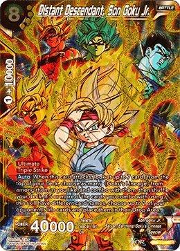Distant Descendant, Son Goku Jr. - BT4-123 - Series 4 - Colossal Warfare - Dragon Ball Super TCG