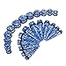 BodyJ4You Stretching Kit Taper Plug Ear Set Splatter Paint 00G-20mm Big Gauges 24-Pieces