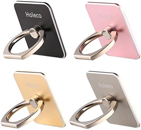 4Pcs Cell Phone Ring Stand Holder 360°Rotation Easy to Clear for All Tablet Universal Rotation by Holeco