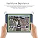 Hocase iPad Mini 2/3 Case, Heavy Duty Shockproof Protection Hard Plastic+Silicone Rubber Bumper Hybrid Dual Layer Protective Case for iPad mini 1/2/3 (7.9-inch Display) - Navy Blue/Lime Green