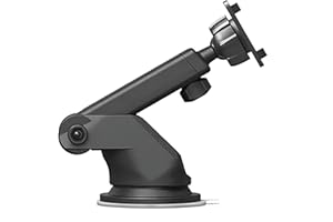 Madoec Suction Cup Carplay Bracket Flexible Dashboard Windshield Carplay Mount for Car Compatible with 6.8 Inch/7 Inch / 9 In