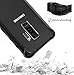 Samsung Galaxy S9 Plus Case, MoKo Crystal Clear Reinforced Corners TPU Bumper Cushion + Anti-scratch Hybrid Rugged Transparent Panel Cover for Samsung Galaxy S9+ 6.2 Inch 2018 - Black & Clear