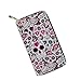Mumeson Boho Style Women Travel Wallet Long Coin Purse Clutch Cell Phone Case, P2816, One Size