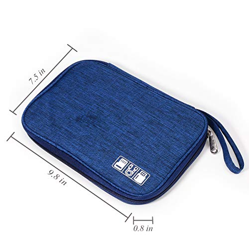 image for YLQP Electronics Organizer Bag Waterproof Carrying Pouch Travel Univer