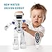 Zooawa Remote Control Robot, Hydroelectric Power Rechargable Intelligent Programmable Humanoid Dancing RC Toy for Kids Over 3 – White + Bluethumb 1