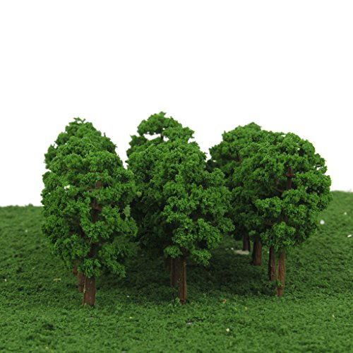 60pcs Woodland scenics Trees Model Forest Making Accessories n Scale 1 150 Train Railway Railroad Scenery Diorama or Layout - Thumbnail 7