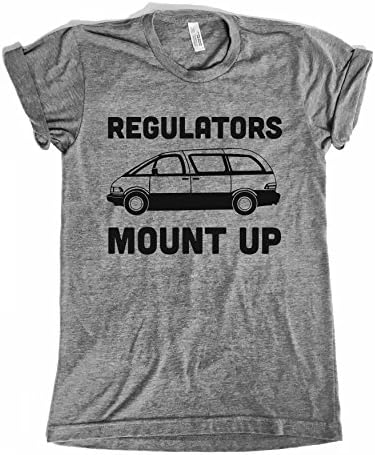 Regulators Mount Up Minivan Unisex Adult T-shirt (Medium)