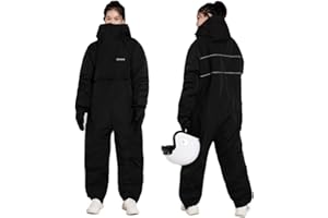 Men & Women's One Piece Ski Suit Warm Skiing Jumpsuits Waterproof Snowsuits Snowboard Jacket for Skiing Winter outdoor work
