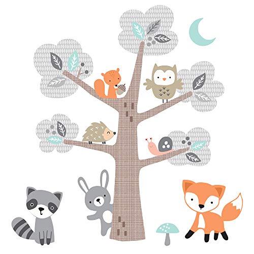Bedtime Originals Woodland Friends Wandtattoo, mehrfarbig
