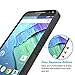 Motorola Moto X Pure Case, OMOTON High Impact Resistant Fully Protective Dual Layer Case with [Soft TPU Interior] [Durable PC Exterior] [Fashion Design], Black