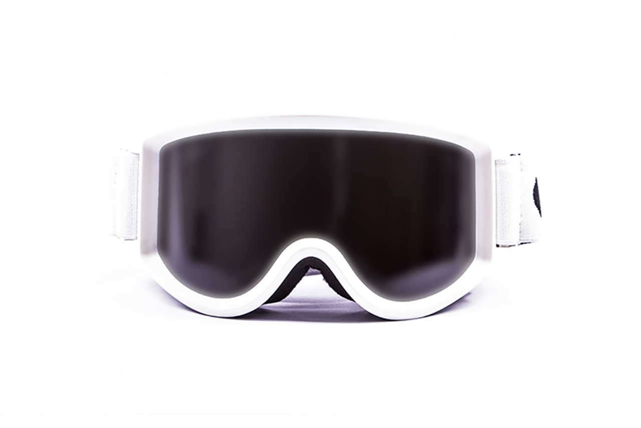 OceanGlasses - Mammoth - Ski Sunglasses- Frame : White - Lens : Smoked (YH1202.0)