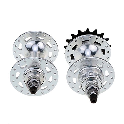 Fixed Gear Bike Bicycle Hubs Set 36 Holes Bike Front Hub Rear Hub Bicycle Refit Accessories