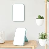 OSDUE 20x13.4cm Makeup Mirror Foldable Portable Desktop Vanity Travel Mirror view 5