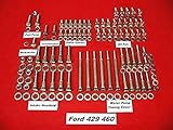 ALLOYBOLTZ - FORD BIG BLOCK BBF 429 460 STAINLESS STEEL ENGINE HEX BOLT KIT