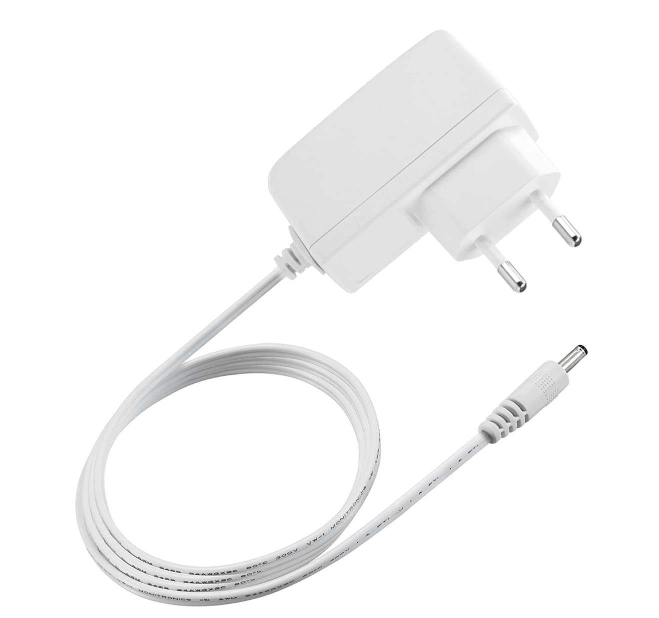 Power Adapter For Babysense Video Monitors V24R, V35 White, V43