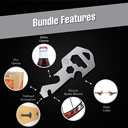 JustKey Smart Key Holder Carbon Fiber Best Key Organizer Keychain Set Slim and Lightweight