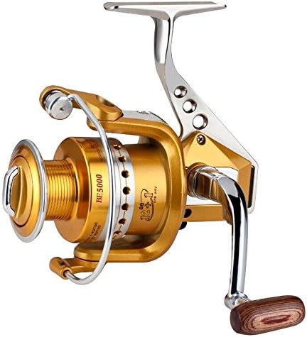 Fitiber Full Metal Aluminum Saltwater High Speed Fishing Reels Spinning Left / Right Interchangeable (4000)
