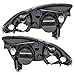Brock Replacement Driver and Passenger Set Headlights Compatible with 22707274 22707273