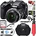 Nikon COOLPIX B500 16MP 40x Optical Zoom Digital Camera w/Wi-Fi + 16GB SDHC Accessory Bundle (Black) - (Renewed)