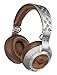 House of Marley, Liberate XLBT Bluetooth Wireless Over-Ear Headphones - 12 Hour Playtime, Removable 1-Button Microphone, Foldable Over Ear Design, Comes with Stash Bag, EM-FH041-SD Saddle