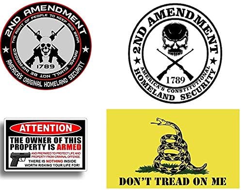 4 Assorted Decal Stickers - You Get All FOUR (4) .