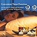 Eywamage Batteries Included Flameless Tealight Candles Set of 10, Flickering Timer Led Tea Votive Candle, Real Wax Ivory D 1.6