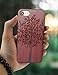 YFWOOD Compatible with Case iPhone 7 /8 , Real Wood Engraving Tree Soft Rubber Cushion Shock Absorption Flexible Anti-Scratch Bumper Protective for iPhone 8 Case