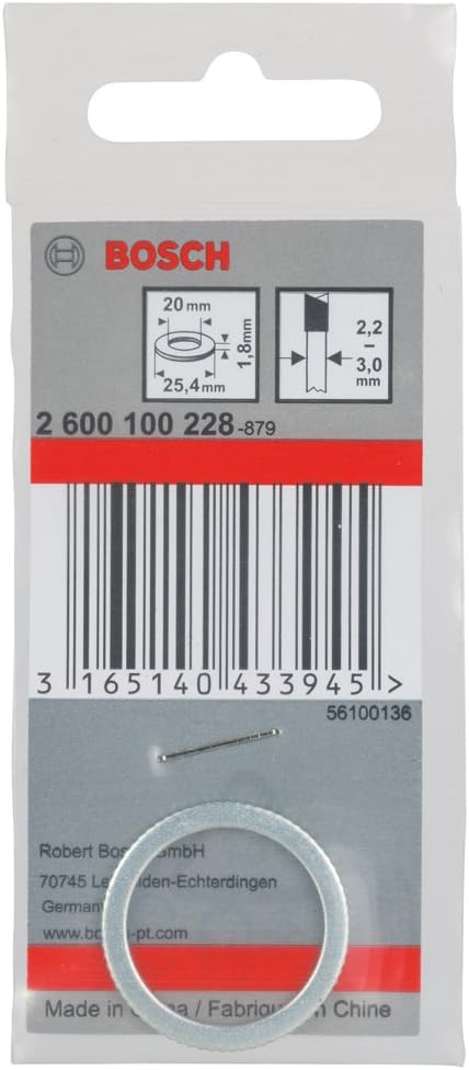 Bosch 1x PRO Reduction Rings for Circular Saw Blade (diameter 25,4 mm, Professional Accessory Hand-Held Circular Saw - Image 3