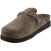 Mephisto Womens Halina Suede Warm Grey Sandals 8 US