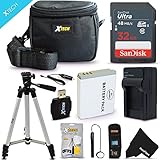 Ultimate 20 Piece Accessory Kit for Nikon Coolpix P530, P520, P3, P4, P80, P90, P100, P500, P510, P5000, P5100, P6000, S10, 3700, 4200, 5200, 5900, 7900 Digital Cameras Includes: 32GB High Speed Memory Card + 1 High Capacity EN-EL5 / ENEL5 Lithium-ion Battery with Quick AC/DC Charger + 60” Inch Full Size Tripod + a Water Resistant Padded Case + Universal Card Reader + Flexible Mini Table Tripod + Memory Case Wallet Holder + Screen Protectors + Deluxe Cleaning Kit + Lens Cap Keeper + Ultra Fine HeroFiber Cleaning Cloth