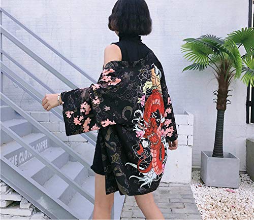 Traditional Japanese Kimonos Cardigan Kimono Women Summer Japanese Kimono Yukata Aa3858 Y A,1,One Size