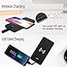 Portable Wireless Charger – Vastti 5000mAh 3 in 1 Qi Wireless Power Bank[Upgrade] with Built-in USB Type C Cable,2 Ports Phone Charger Battery Pack for iPhone X/8,Samsung Galaxy S9/S8/Note 8 and More