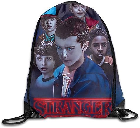 DEMOO Stranger Things Drawstring Backpack / Sack Bag