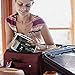 ANRUI Clear Toiletry Bag TSA Approved Travel Carry On Airport Airline Compliant Bag Quart Sized 3-1-1 Kit Travel Luggage Pouch 3 Pack (Clear)