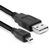 Replacement USB Camera Data Sync Battery Charger Charging Cable Cord for Sony Cybershot Cyber-Shot DSCH300, DSCW370, DSCW830, DSC-H200 W800, DSC W330 W180 W630 W650 W670 W710 W810 S950 S980 s/b/p/r