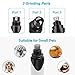 [Special for Small Animals] Pet Nail Grinder Clipper File Combo, Pet Nail Grooming Kit for Trimming Shaping Claws Paws, Low Noise Electric Nail Grinder for Small Dogs Cats Hamsters Birds Reptiles