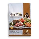 Rachael Ray Nutrish Healthy Weight Natural Dry Dog Food, Turkey & Veggies Recipe, 14 lbs